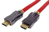 ROLINE HDMI 8K (7680 x 4320) Ultra HD Cable met Ethernet, M/M, rood, 2 m - thumbnail