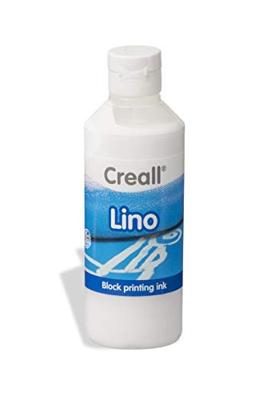 Creall lino blockprintverf wit, 250ml