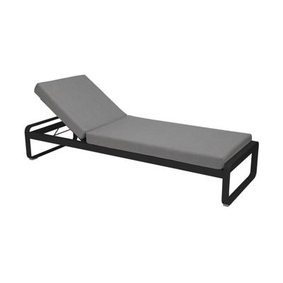 Fermob Bellevie Premium Sunlounger ligbed Liquorice
