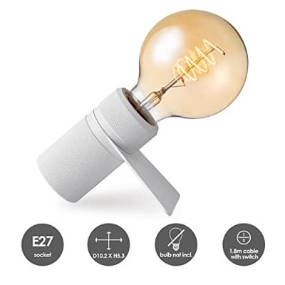 Light depot - tafellamp Matrix - wit - Outlet