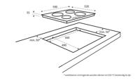 Inventum IKI6032 kookplaat Zwart, Roestvrijstaal Ingebouwd Zone van inductiekookplaat 4 zone(s) - thumbnail