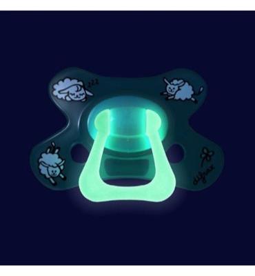 Difrax Fopspeen dental 12+ maanden glow in the dark 1 Stuks
