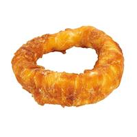 Beeztees Runderhuid ring met kip 2x 7.5cm - thumbnail