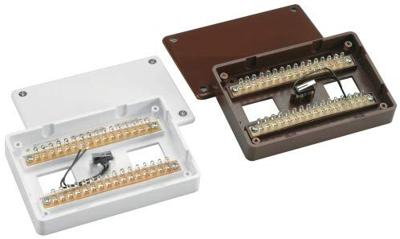 ABUS VT4100W ABUS SECURITY-CENTER - Security-Center - Kabelblock - weiß - 32 Ports Alarmverdeler