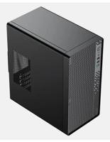 ATX Semi-toren doos approx! APPC-901F X-STRONG 500W Zwart - thumbnail
