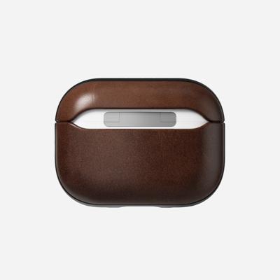 NOMAD Airpods Case - Pro 2 | Rustic Brown | Horween Leather