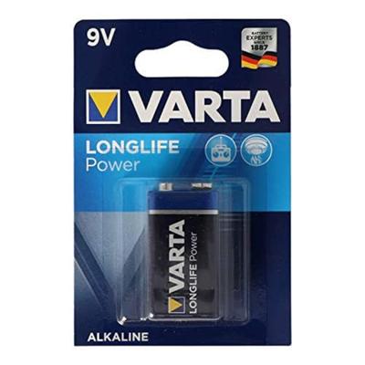 Batterij varta longlife power 9v | 10 stuks