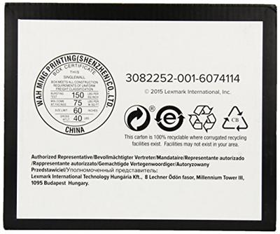 Lexmark Return Program toner CS72x, 3.000 pagina's, OEM 74C20K0, zwart