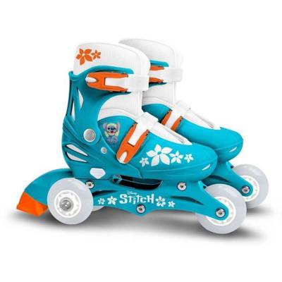2-in-1 Inline Skates - DISNEY - STITCH - 3 Wielen - Maat 27-30