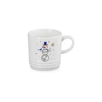 LE CREUSET - Santa's Specials - Beker Sneeuwpop 0,35l Wit/Goud - thumbnail