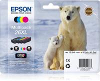 Epson Multipack 4-colours 26XL Claria Premium Ink - thumbnail