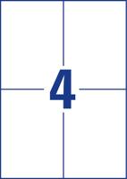 Etiket Avery Zweckform 3483 105x148mm A6 wit 400stuks - thumbnail