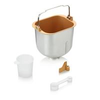 Graef BA806EU Broodbakmachine Anti-aanbaklaag, Timerfunctie 750 g IJzermica (zijdemat), Grijs - thumbnail