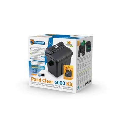 Superfish Pondclear kit 6000 uvc 7w pomp 2000l