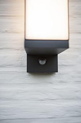 Lutec WandlampCuba antraciet met sensor - 5193811118