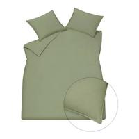 Vandyck Vandyck Washed Cotton Dekbedovertrek Smoke Green 140x220 - thumbnail