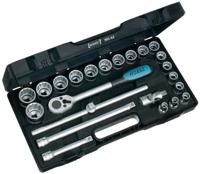HAZET Dopsleutelset 900AZ - 1/2 inch (12,5 mm) vierkant hol - Buitentwaalfkant tractieprofiel - 23-delig - <sup>3</sup>?<sub>8</sub> - - thumbnail