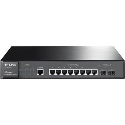 TP-LINK TL-SG3210 Managed L2 Gigabit Ethernet (10/100/1000) Power over Ethernet (PoE) Zwart