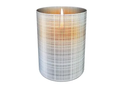 Lilly glass 10 cm - wit print Lilly glass 10 cm - wit print