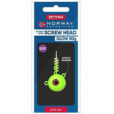 Spro Norway Expedition Screw In Head Glow In The Dark 50 gr