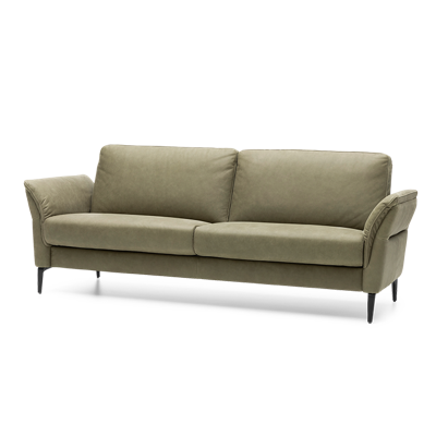 Relaxbank 2,5-Zits T-508 Groen Leer