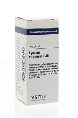 VSM Lycopus virginicus D30 10 Gram VSM Lycopus virginicus D30 10 Gram