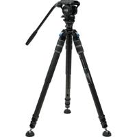 Sirui SVS60+S3 One-step Carbon Fiber Height Adjustment Video Tripod Kit - thumbnail