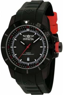Horlogeband Invicta 10735.01 Rubber Zwart