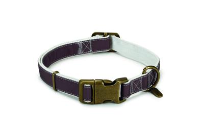 Designed by Lotte Virante - Halsband Hond - Bruin - 48-70 cm