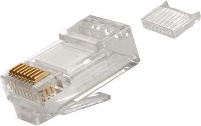 Telegärtner 100023025 RJ45-stekker, niet-afgeschermd 100023025 Stekker Aantal polen (sensoren) 8P8C Transparant 1 stuk(s)