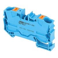 WAGO 2210-1204 Doorgangsklem 10 mm Push-In-klem Blauw 25 stuk(s) - thumbnail