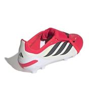 adidas Predator League FT Gras Voetbalschoenen (FG) Kids Rood Wit Zwart - thumbnail