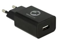 NAVILOCK Oplader 1 x USB type A 5 V 2,4 A zwart - thumbnail
