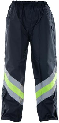 4-ACT regenbroek rain pants size xl blue/y/reflex