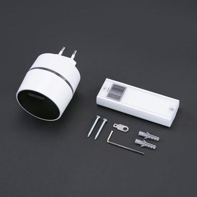 Grothe 43600 Complete set voor Draadloze deurbel Met naambord Grothe 43600 Complete set voor Draadloze deurbel Met naambord