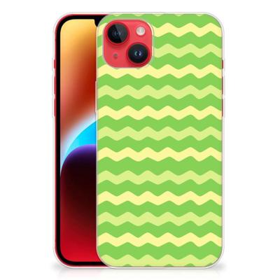 iPhone 14 Plus | TPU bumper | Waves Green