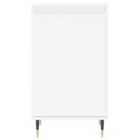 Dressoirs 2 st 40x35x70 cm bewerkt hout wit - thumbnail