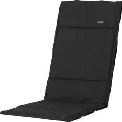 Madison - Tuinkussen Fiber De Luxe - Rib Black - 125x51 - Zwart Madison - Tuinkussen Fiber De Luxe - Rib Black - 125x51 - Zwart