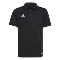 adidas Entrada 22 Polo Kids Zwart Wit - thumbnail