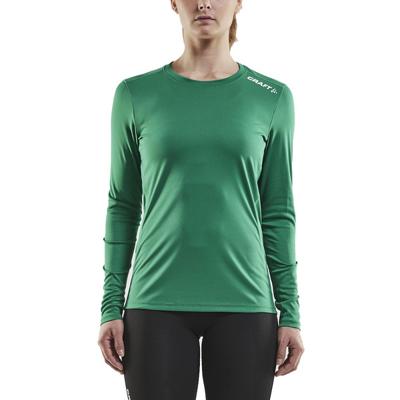 Craft 1907365 Rush LS Tee W - Team Green - M Craft 1907365 Rush LS Tee W - Team Green - M