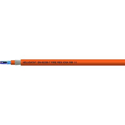 HELU 11016419 Instrumentkabel HELUDATA® EN50288-7 FIRE RES IOSA 500 8 x 2 x 1.5 mm² Oranje 100 m
