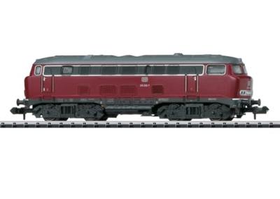 MiniTrix Hobby 16166 N diesellocomotief 216 006-7 „Lollo” van de DB