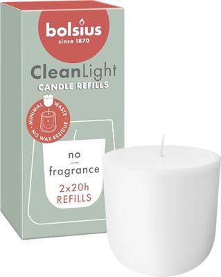Bolsius Clean Light Candle Refills Zero - thumbnail
