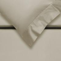 Vandyck Vandyck Purity 87 Uni Satin dekbedovertrek 240x200/220 Stone - thumbnail