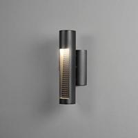 Udine wandlamp tube 33 cm matzwart Konstsmide - Konstsmide - thumbnail