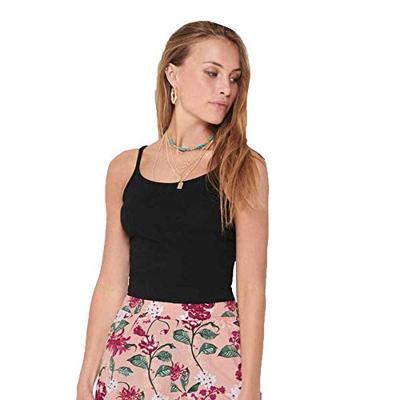 Only Onllove Strap Singlet Noos Jrs Tops En Singlets Black