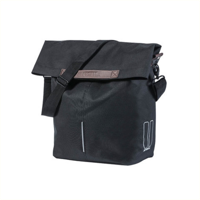 Basil city shopper - fietsshopper zwart 14-16l - thumbnail