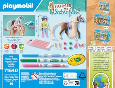 Playset Playmobil 71640 Horses of Waterfall 19 Onderdelen - thumbnail
