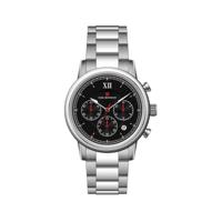 Carl Heinrich Chronograph Quartz 40 mm Staal | G0907-SBLS - thumbnail