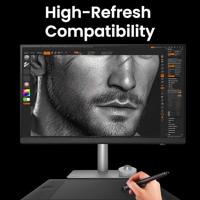 BenQ PD3226G 32” 4K UHD (3840x2160) 144Hz monitor voor ontwerpers, IPS, 95% P3, 100% sRGB, 90W Thunderbolt 4, softwarekalibratie, KVM, daisychain, reflectievrij nano Matte Panel, in hoogte verstelbaar - thumbnail